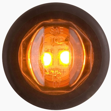 Optronics Assembly 2 Mcl11 Yellow Pc Rated Marker Lights With Supplemental Turn Function, Sealing Grommets MCL21AKRGVB